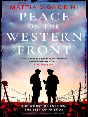 cover image of Peace on the Western Front